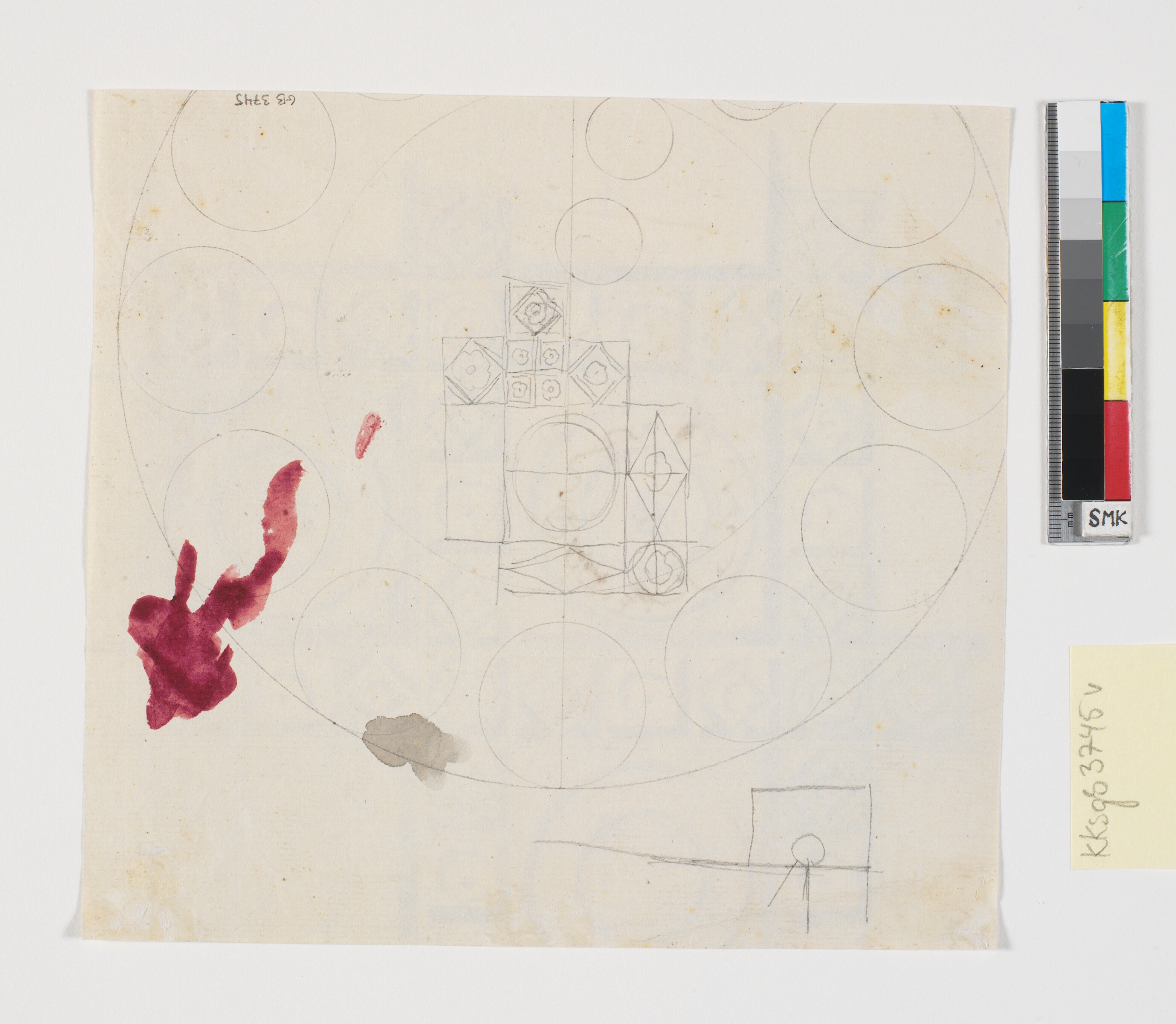 Rids til en loftsdekoration